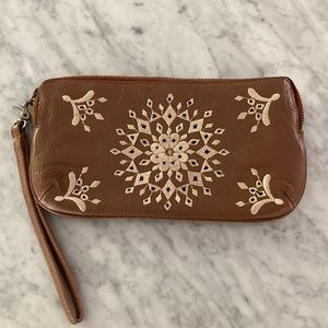 Lucky Brand Leather Wallet/Wristlet